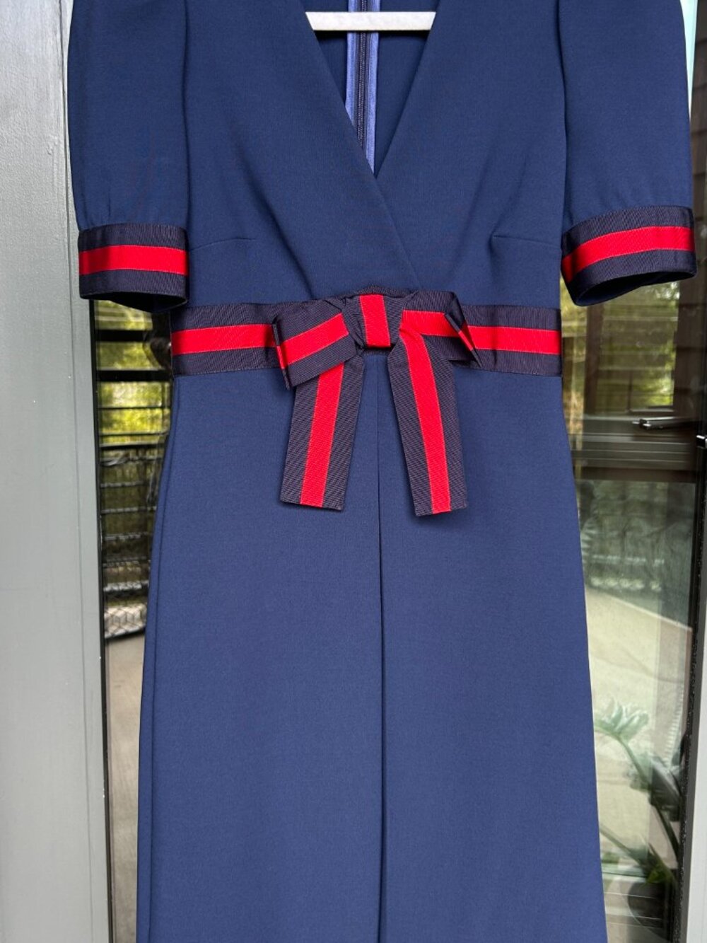 Gucci Dress, Navy Short Sleeve, Size XS